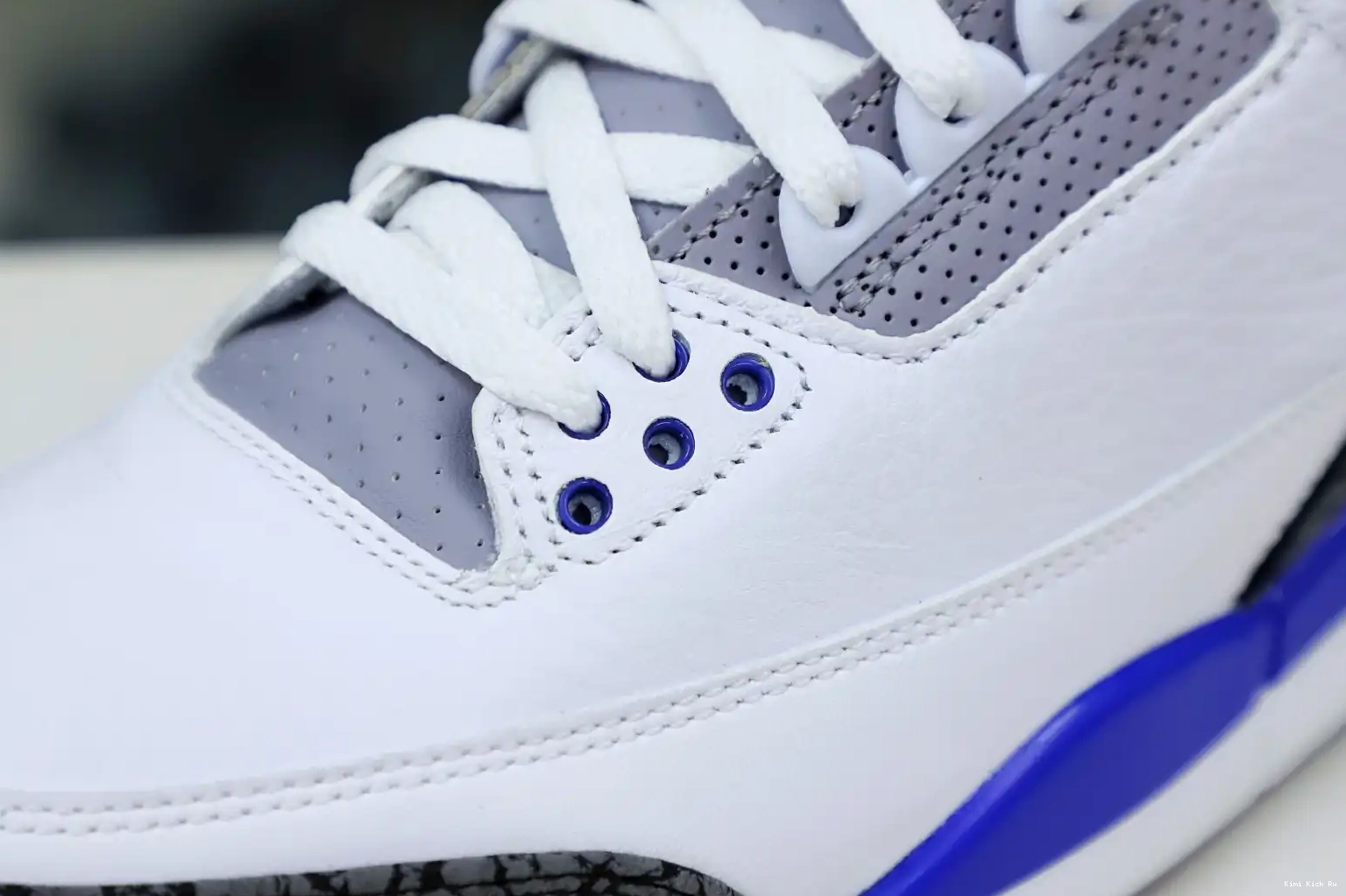AIR BLUE' RETRO 3 JORDAN 'RACER Kimikick 0723